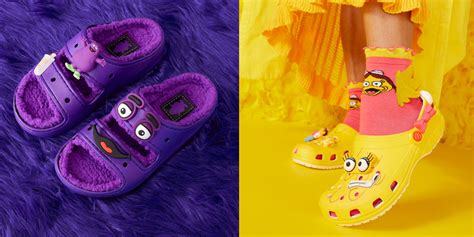 The McDonald’s x Crocs Collab Is Real & It’s Here | ELLE Canada ...