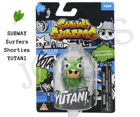 Subway Surfers Shorties Yutani Mini Figure Toy, Green Combo | Lazada PH