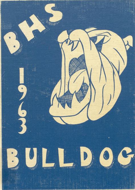 1963 yearbook from Batesville High School from Batesville, Indiana for sale