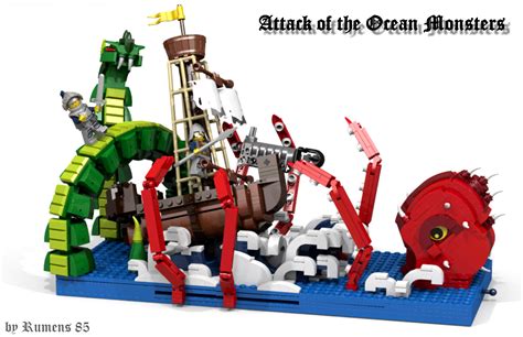 LEGO IDEAS - Attack of the Ocean Monsters