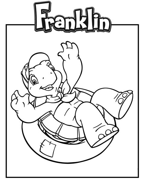 Franklin And Bear Coloring Pages