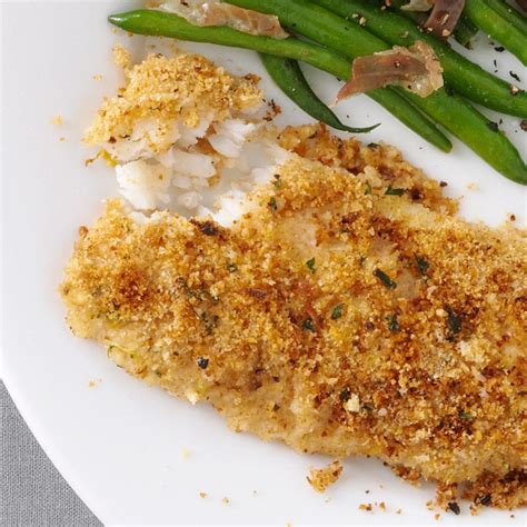 Parsley-Crusted Cod Recipe: How to Make It | Taste of Home