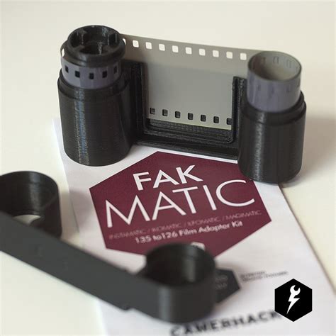 CamerHack FAKMATIC 126 Film Cassette for use with 35mm Film - BCG Film & Photography