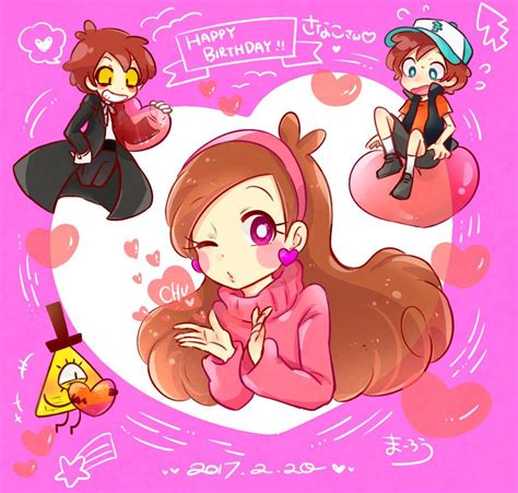 MaBill | Bill Cipher\Mabel Pines| Gravity Falls | VK | 怪奇ゾーングラビティフォールズ ...