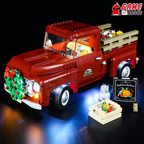 Game of Bricks LED Light Kit for LEGO Pickup Truck 10290 - Etsy