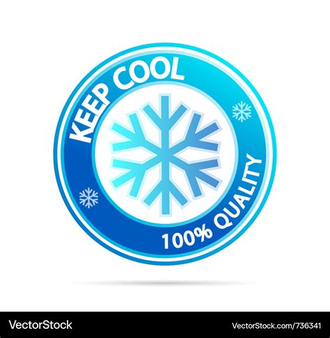 Keep cool Royalty Free Vector Image - VectorStock