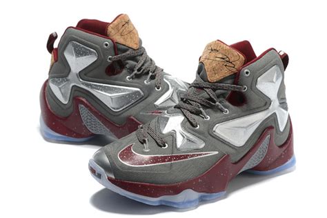 Nike Lebron James 13 Cork Grey Red Shoes [LBJ1363] - $250.00 : Kobe And ...