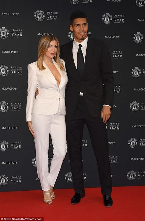 Manchester United Awards: Chris Smalling's wife Sam Cooke steals show | Daily Mail Online