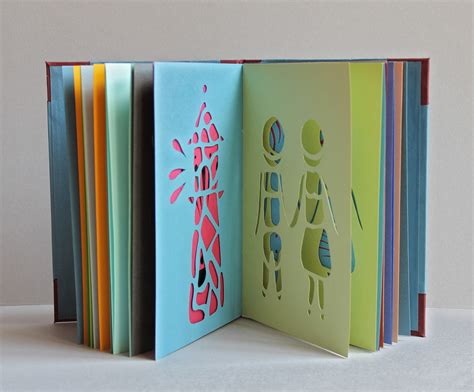 Bookbinding&Paper cut book (2012 Florence/Italy) on Behance