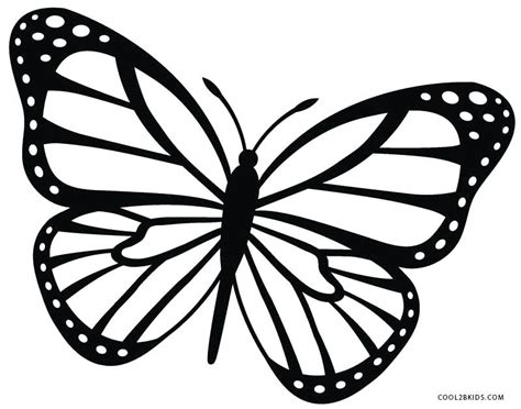 Monarch Butterfly Silhouette at GetDrawings | Free download