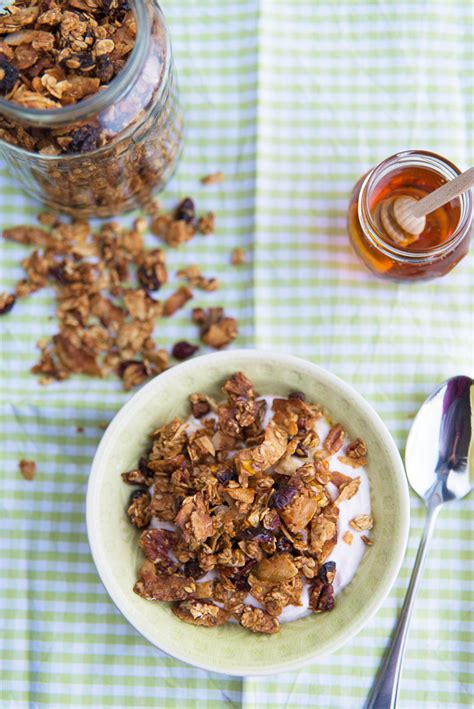 Honey Granola with Coconut Flakes Recipe