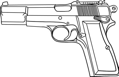 gun coloring pages free printable coloring pages for kids - pin on yum ...