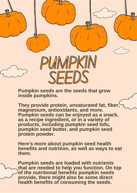 Health Benefits of Pumpkin Seeds. - Social Diary Magazine