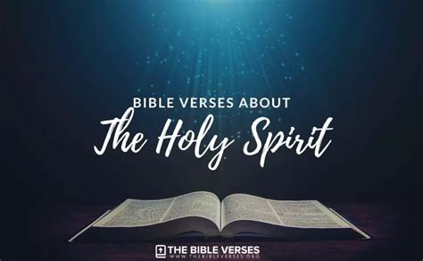 35 Bible Verses about the Holy Spirit | Scripture Quotes