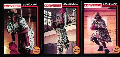 Lot Detail - 1993 Front Row/ Converse Larry Johnson “Grandmama” Series ...