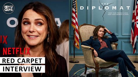 The Diplomat Premiere Interviews - Keri Russell, Rufus Sewell , Debora ...