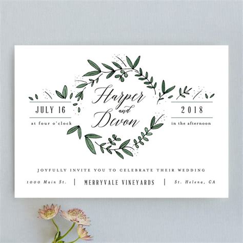 The most affordable Wedding Invitations from Minted