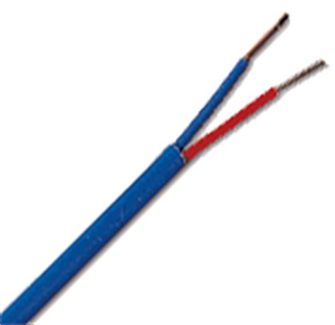 Type "T" Thermocouple Wire with Standard Temperature Insulation