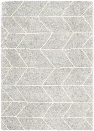 Logan LG03 | Light grey area rug, Grey area rug, Chevron rugs