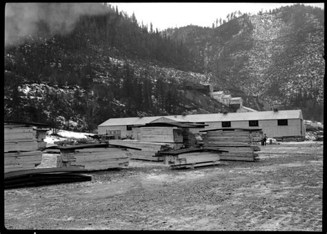 Mill facilities in Osburn, Idaho [01] | George W. Tabor Photographs