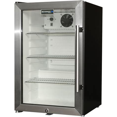 70L Tropical Glass Door Mini Bar Fridge EC68L-SSH - OZappliances