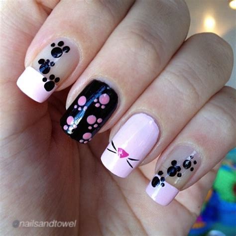 Cat Nails Design You Can`t Miss This Season | NailDesignsJournal.com