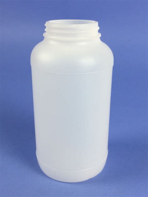 Plastic HDPE Bottle 500ml Wide Neck Bottle WN6 - Bristol Plastic Containers - Plastic Bottles ...