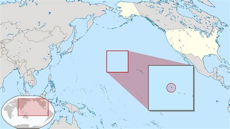 Large location map of Midway Islands | Midway Islands | Oceania | Mapsland | Maps of the World