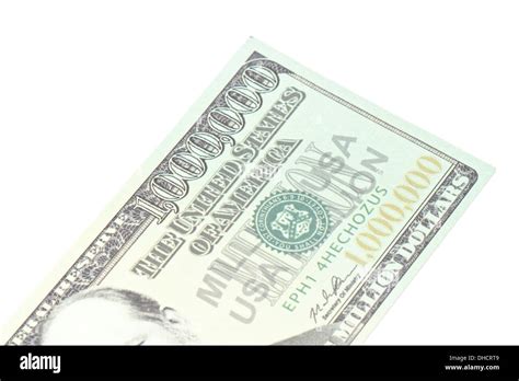 One million dollars banknote closeup Stock Photo - Alamy