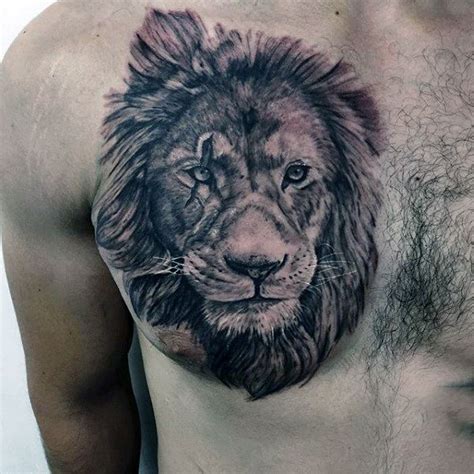 Top 73 Lion Chest Tattoo Ideas - [2021 Inspiration Guide] | Lion head tattoos, Lion chest tattoo ...