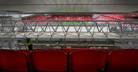 First look inside new Anfield Road end stand as Liverpool opening date edges closer