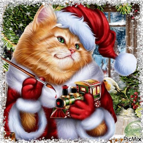 Santa Cat Pictures, Photos, and Images for Facebook, Tumblr, Pinterest ...