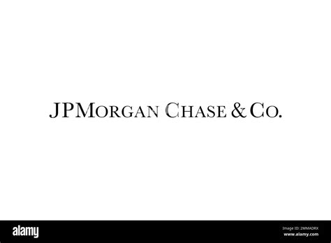 JPMorgan Chase, White Background, Logo, Brand Name Stock Photo - Alamy