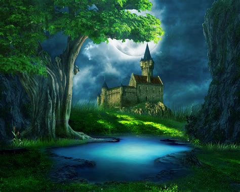 Enchanted Castle Wallpapers - Wallpaper Cave