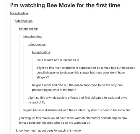 Bee Movie : r/tumblr