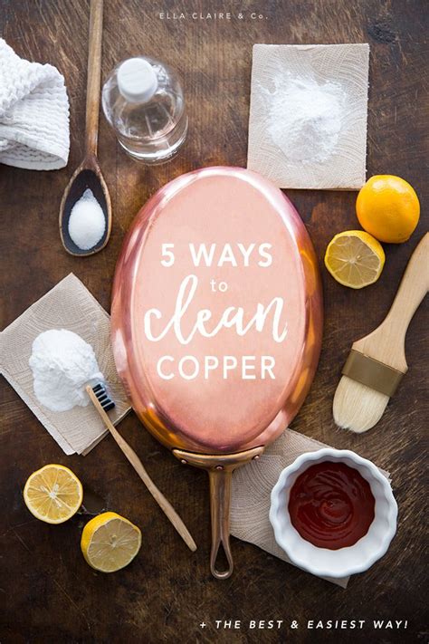 How to Clean and Polish Copper | Cleaning hacks, Clean dishwasher, Deep ...