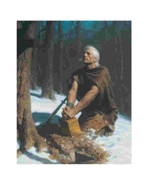 Moroni Burying the Plates | United States Store