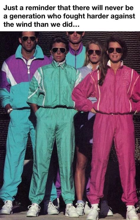 Between Our Windbreakers And Hairspray, Wind Never Stood A Chance | 80s party outfits, 80s ...