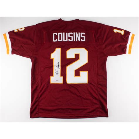 Kirk Cousins Signed Redskins Jersey (PSA COA) | Pristine Auction