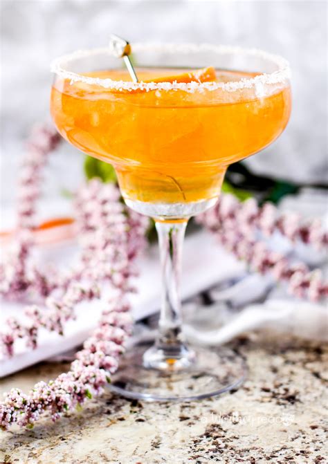 Sweet Orange + Tequila Cocktail