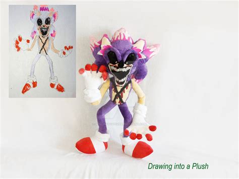 Sonic exe scary plush commission by BestGift4you on DeviantArt