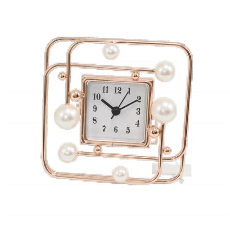 Modern Metal Desk Table Clocks Home Decoration Retro Clock Watches ...