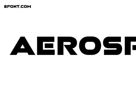 Aerospace Font - Free Font Download