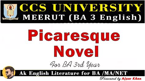 Picaresque novel | Picaresque novel Explain In Hindi | Picaresque novel ...