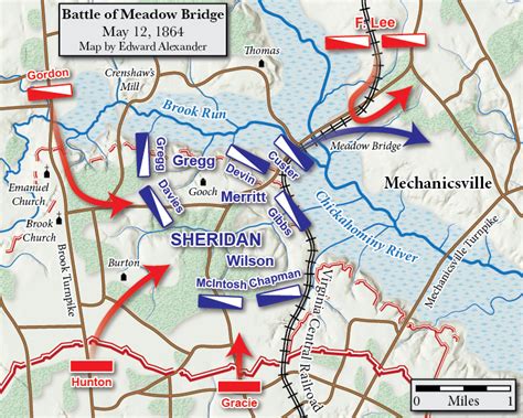 Race Outta Richmond: Meadow Bridge Battle Map | Emerging Civil War