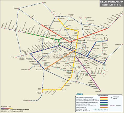 Delhi Metro Phase 4 Map