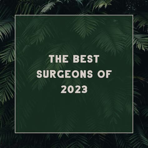 The best surgeons of 2023 — Big Butts No Lies