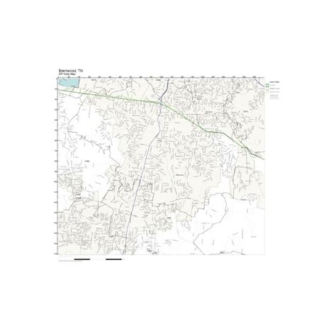 Buy ZIP Code Wall Map of Brentwood, TN ZIP Code Map Laminated Online at desertcart Switzerland