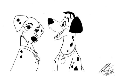 Disney's 101 Dalmatians - Perdita and Pongo by MortenEng21 on DeviantArt