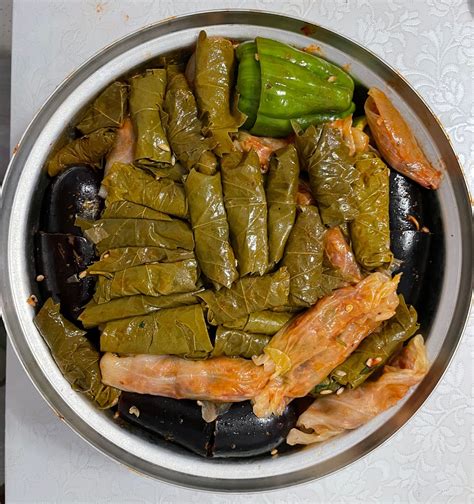 How to prepare grape leaves for dolmas - Turkish dolmas Recipe